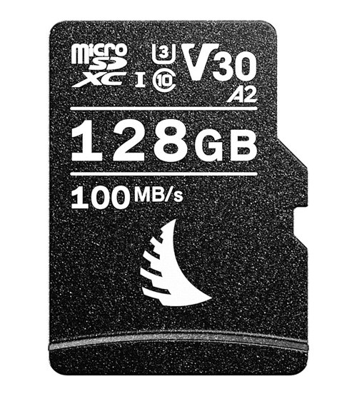 Angelbird 128GB AV PRO UHS-I microSDXC V30 Memory Card with SD Adapter